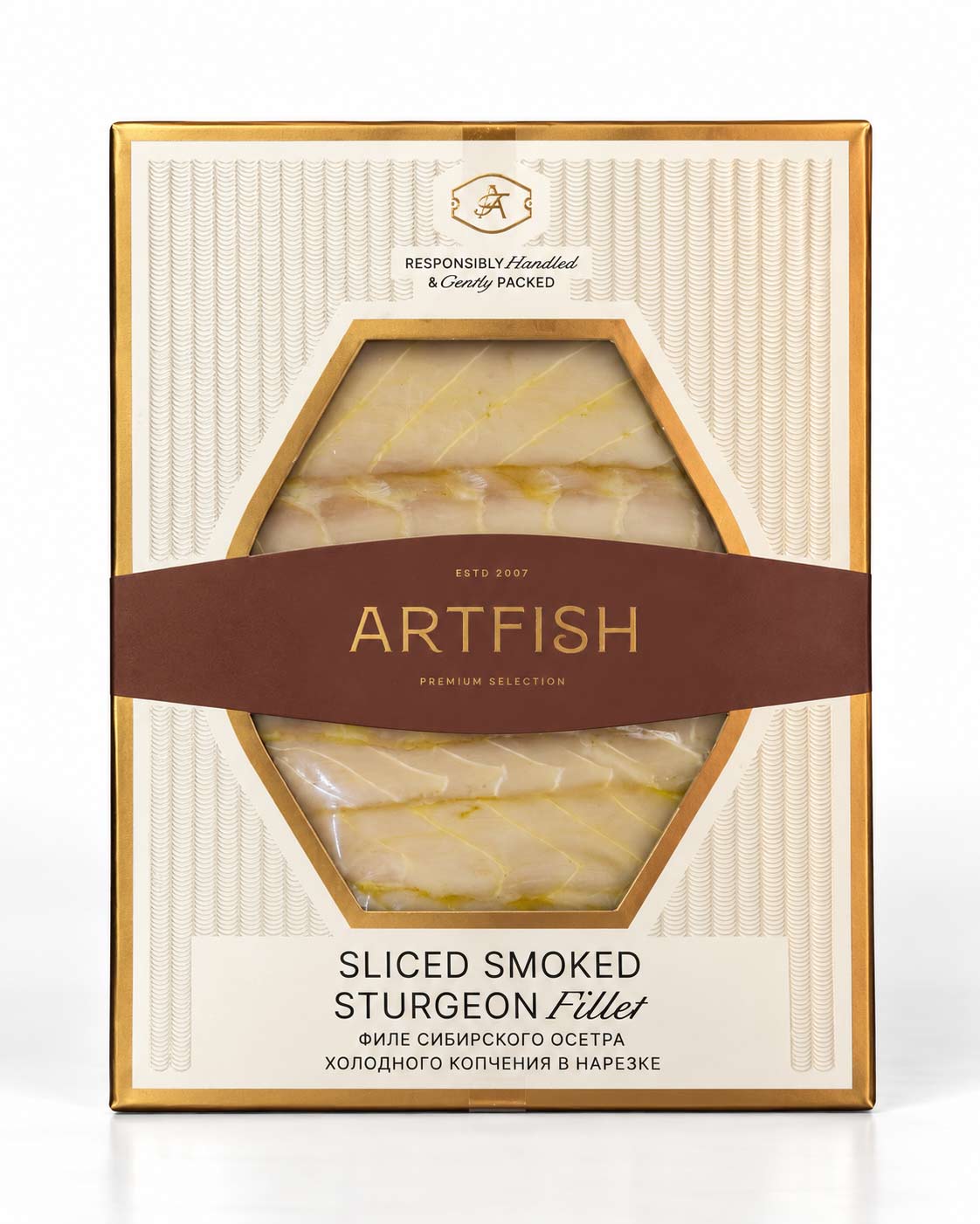 Sliced Smoked Sturgeon Fillet